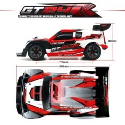 Carisma GT24R 1/24th 4WD Brushless Micro Rally Car - Red -Carisma Rc Sales Shop ca57968 5