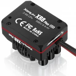 Hobbywing XERUN XR8 Plus G2S ESC - Black -Carisma Rc Sales Shop hw30113304 2