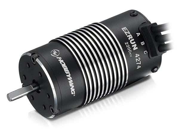Hobbywing EZRUN-SL 4274 2200kV G2 Motor - Black 1 Hobbywing EZRUN-SL 4274 2200kV G2 Motor - Black