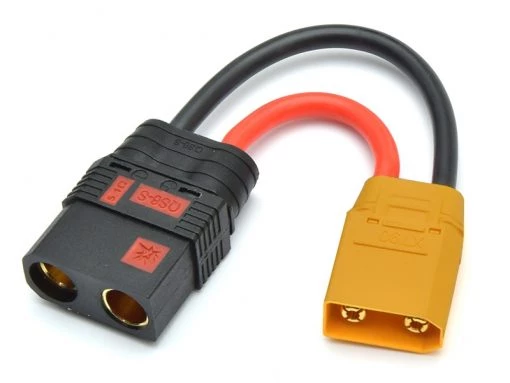 Modelsport Adapter Lead QS8 Female To XT-90 Male -Carisma Rc Sales Shop modelsport copyright ms6132