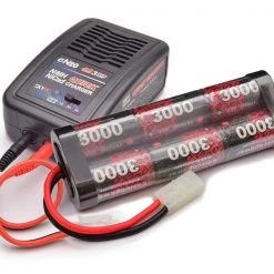 Modelsport 3000mah 7.2v Battery Pack And EN20 Quick Charger Set For RC Car Tamiya Plug